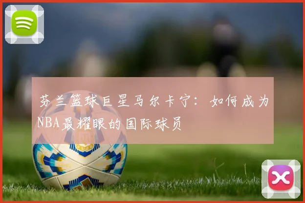 芬兰篮球巨星马尔卡宁：如何成为NBA最耀眼的国际球员